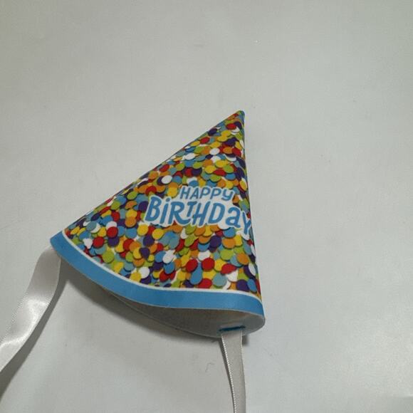 Build A Bear Workshop Happy Birthday Party Hat BAB Clothes - Picture 2 of 5